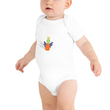Baby short sleeve one piece - "Angel" - comes in white