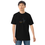Men’s premium heavyweight tee - "Quantum fizzics" - comes in two colors