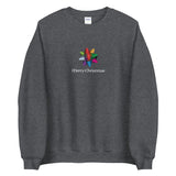 Unisex Sweatshirt - "Merry Christmas" - comes in six colors