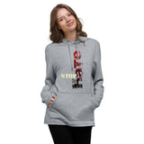 Unisex Lightweight Hoodie - "Stop the Hate" - comes in Heather Grey