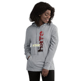 Unisex Lightweight Hoodie - "Stop the Hate" - comes in Heather Grey