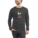 Unisex Long Sleeve Tee - "WTF" - comes in five colors