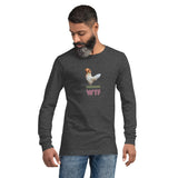 Unisex Long Sleeve Tee - "WTF" - comes in five colors