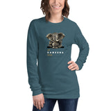 Unisex Long Sleeve Tee - "Jai Ganesha Deva" - comes in three colors