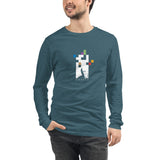 Unisex Long Sleeve Tee - "Picasso" - comes in seven colors
