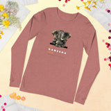 Unisex Long Sleeve Tee - "Jai Ganesha Deva" - comes in three colors