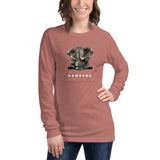 Unisex Long Sleeve Tee - "Jai Ganesha Deva" - comes in three colors
