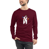 Unisex Long Sleeve Tee - "Picasso" - comes in seven colors