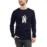 Unisex Long Sleeve Tee - "Picasso" - comes in seven colors