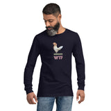 Unisex Long Sleeve Tee - "WTF" - comes in five colors
