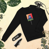Unisex organic sweatshirt - "om na ma shi va ya" - comes in three colors