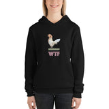 Unisex hoodie - "WTF" - comes in four colors