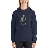 Unisex hoodie - "Be Still" - comes in two colors