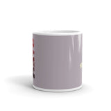 White glossy mug - "Stop the Hate"