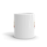 White glossy mug - "Jai Ganesha Deva"