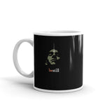 White glossy mug - "Be Still"