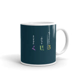 White glossy mug - "HYE"