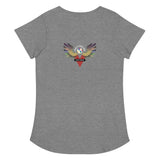 Women’s round neck tee - "Service To Others Group" - comes in two colors