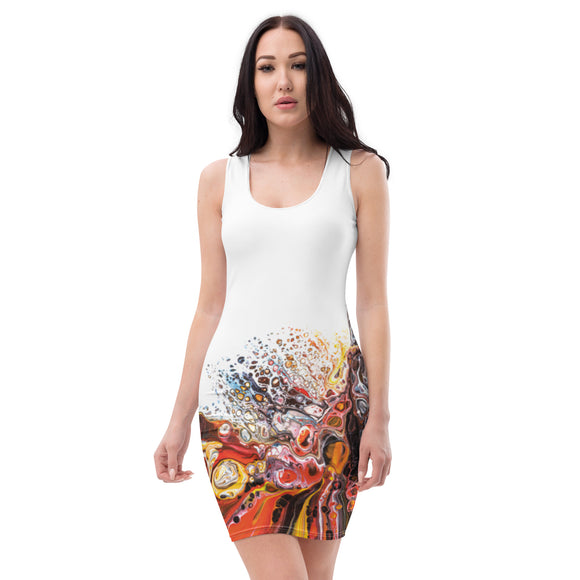 Sublimation Cut & Sew Dress - Sooo...fisticated - comes in white