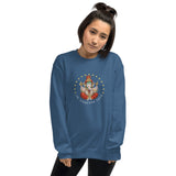 Unisex Sweatshirt - "Jai Ganesha Deva" - comes in six colors