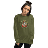 Unisex Sweatshirt - "Jai Ganesha Deva" - comes in six colors