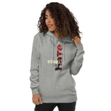 Unisex fashion hoodie - "Stop the Hate" - comes in Heather Grey