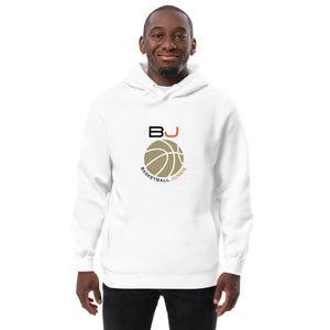 Unisex fashion hoodie - "Basketball Junkie" - comes in white