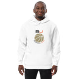 Unisex fashion hoodie - "Basketball Junkie" - comes in white