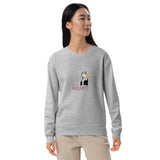 Unisex french terry sweatshirt - "WUF" - comes in two colors and ships from Japan. Delivery may take up to three weeks.