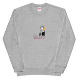 Unisex french terry sweatshirt - "WUF" - comes in two colors and ships from Japan. Delivery may take up to three weeks.