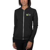 Unisex zip hoodie - "Be True" - comes in three colors