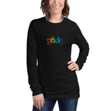 Unisex Long Sleeve Tee - "Pride" - comes in Black