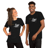 Short-Sleeve Unisex T-Shirt - "I choose Love" - comes in three colors