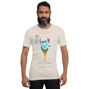 Short-Sleeve Unisex T-Shirt - "Shirdi Sai Baba" - comes in three colors