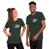 Short-Sleeve Unisex T-Shirt - "I choose Love" - comes in three colors