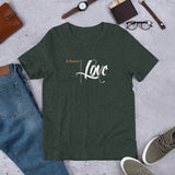 Short-Sleeve Unisex T-Shirt - "I choose Love" - comes in three colors