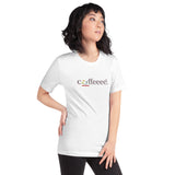 Short-Sleeve Unisex T-Shirt - "coffeeee!" - comes in three colors