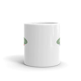 White glossy mug - "voila"