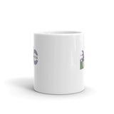 White glossy mug - "JC is Boss"