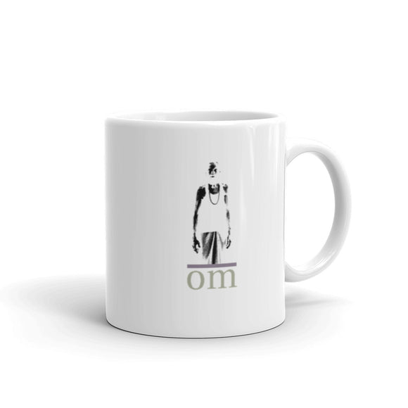 White glossy mug - 