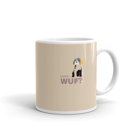 White glossy mug - 