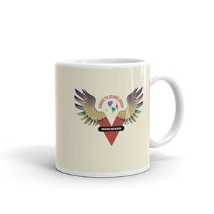 White glossy mug - "Service To Others Group"