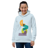 Women's eco fitted hoodie - "Love" - comes in seven colors and ships from Latvia. Delivery may take up to 4 weeks.