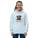 Women's eco fitted hoodie - "Jai Ganesha Deva" - comes in six colors and ships from Latvia. Delivery may take up to 4 weeks.