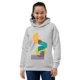 Women's eco fitted hoodie - "Love" - comes in seven colors and ships from Latvia. Delivery may take up to 4 weeks.