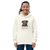 Women's eco fitted hoodie - "Jai Ganesha Deva" - comes in six colors and ships from Latvia. Delivery may take up to 4 weeks.