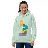 Women's eco fitted hoodie - "Love" - comes in seven colors and ships from Latvia. Delivery may take up to 4 weeks.