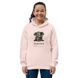 Women's eco fitted hoodie - "Jai Ganesha Deva" - comes in six colors and ships from Latvia. Delivery may take up to 4 weeks.